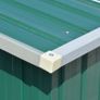 Garden Shed 257x392x181 cm Metal Green Image 4