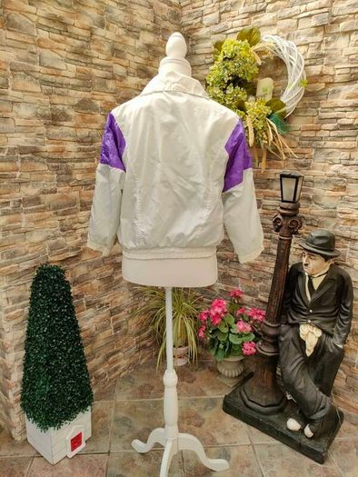 Vintage 90s Etirel shell track top  Size 6