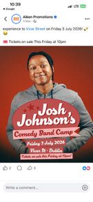 Josh Johnson Comedy show