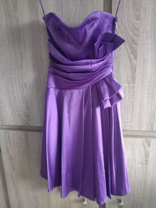 purple dress size Xs s