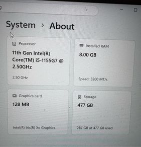 HP Pavilion 14 Laptop Intel Core i5 11th Gen, 8GB RAM, 512GB SSD