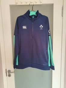 2023/24 Canterbury IRFU Ireland Rugby Elite Mens 1/4 Zip fleece top