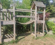 TP Toys Wooden Climbing Frame