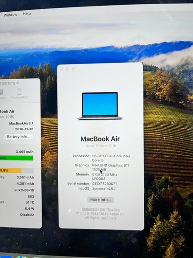 Macbook Air  A1932 i5