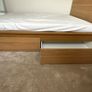 Ikea Malm Bed with storage (4 drawers) Image 3