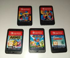 Nintendo Switch Toycon 01 ,04, arms, scribble nauts, mario rabbids- Cartridge Only