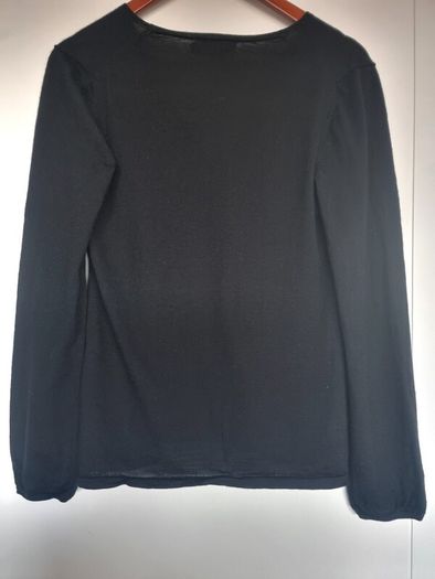 Boden Wrap V Neck Wool Jumper, Size 14