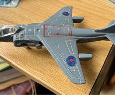 RAF Sea Harrier 1:72 die cast metal