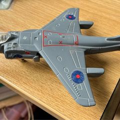 RAF Sea Harrier 1:72 die cast metal