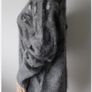 All Saints Arley Animal Print jumper in grey Label size S Image 4