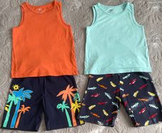 Boys clothes bundle 3-4Y 50 items / summer clothes / T-shirts / shorts