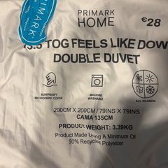pennyes 13.5tog double duvet