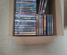 Various dvds (region 1,2 and 0) some rare, cds, boxsets