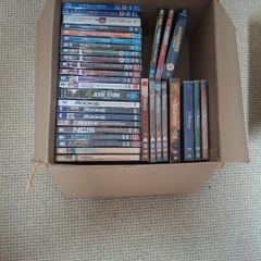 Various dvds (region 1,2 and 0) some rare, cds, boxsets