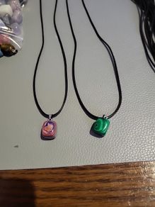 Birthstone necklaces