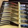 Vintage Boxed Set Of 6 X Teak Handled Forks. Image 7