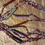 Per Una Tiny Bead Long Necklace with Silver Metal and Thread Details Image 3
