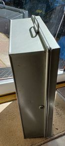Metal deed box