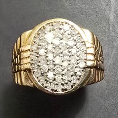 Large "Rolex" Style man's ring