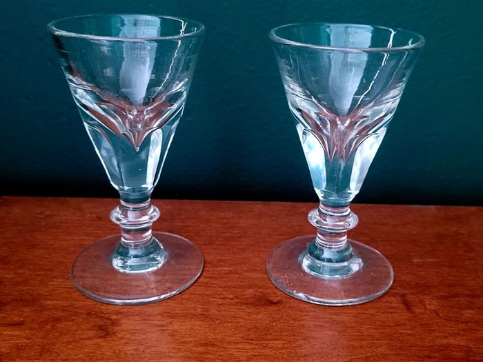 Georgian pair of toastmaster deceptive glasses
