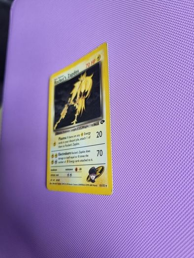Team Rockets Zapdos (15/132) Holo Gym Challenge Pokemon Card