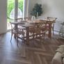 X6 Crossback Natural Kitchen Table Chairs S Alternative excellent condition hardly used Currently retailing 1014 Image 4