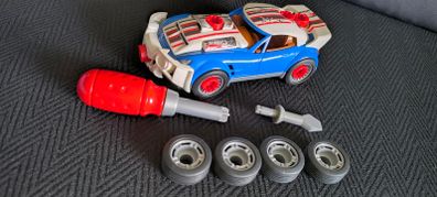 Car toy with screwdriver