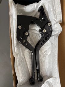Adjustable clutch and brake levers