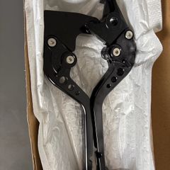 Adjustable clutch and brake levers