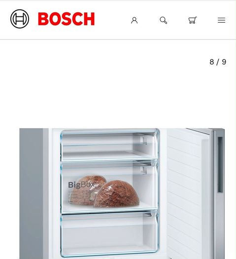 Bosch Free-standing Fridge Freezer New