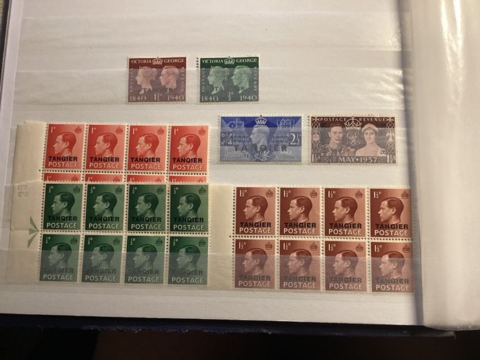 stamps British Tangier
