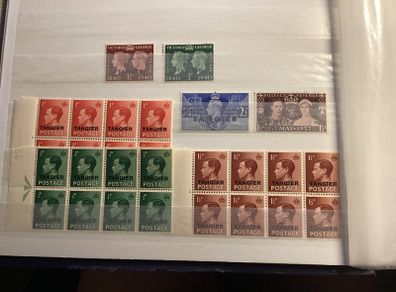 stamps British Tangier