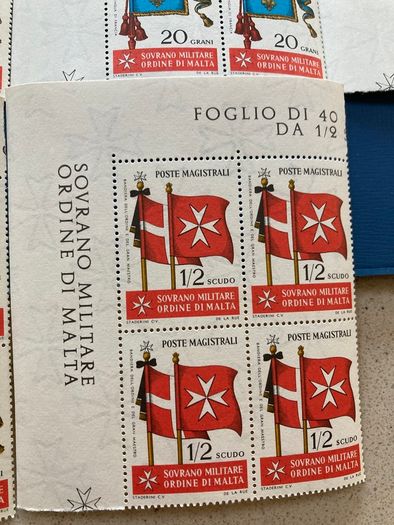 Malta 1967 stamps Full Set Block of 4 Lot