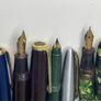 Lot of 12 Vintage Fountain Pens - 8 with 14k Gold Nibs - Parker, Summit, Conway Stewart, Diplomat, More Image 8