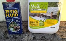 Moss Remover and Jeyes fluid