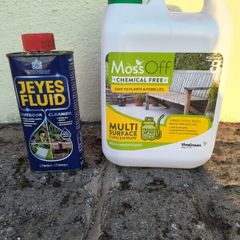 Moss Remover and Jeyes fluid