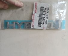 Toyota hybrid badge