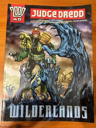 Graphic novel:'Judge Dredd Wilderlands'