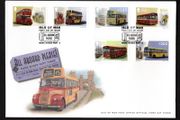 2019 Isle of Man Manx Buses (3rd Series) Commemorative Stamps First Day Cover (FDC)
