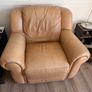 real leather 3+1 seater Image 2