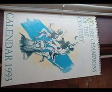 Clare GAA 1993 calendar. Can be used for 2027