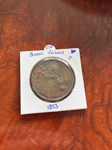 UK 1 Penny 1853