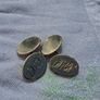 9k Gold Art Deco Cufflinks Image 2
