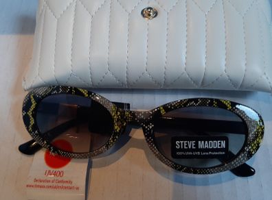New Steve Madden sunglasses and case tag attached