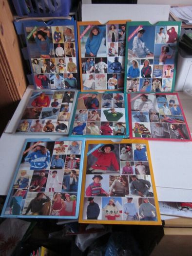 Marshall Cavandish Vintage 1980's Get Knitting Patterns X312