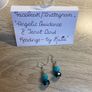 Handmade Glass And Crystal Earrings Image 2