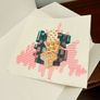 Leah Hewson / Graphic Studio Dublin, Fine Art Embossed Copperplate Etching Screen Print Image 2