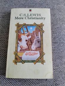 C S Lewis Mere Christianity 1978 paperback in good used condition FREE STANDARD POSTAGE INCLUDED