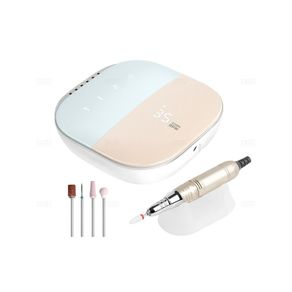 Professional 35000RPM Electric Nail Drill Machine Touch HD Display - BLUSH PINK