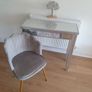 Vanity table and Shell chair Image 3